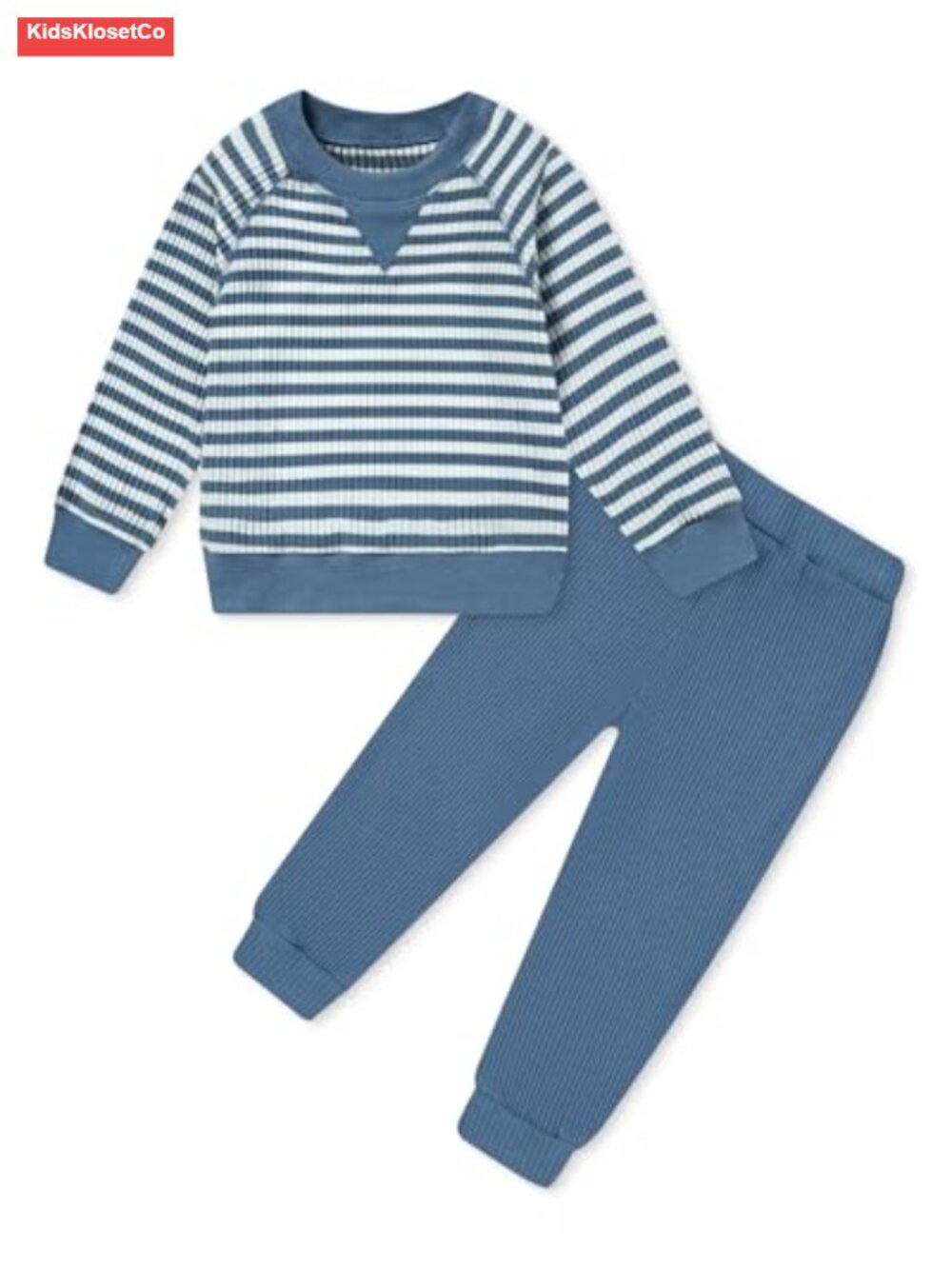 Toddler Boy Striped Sweatshirt & Jogger Pants Set 2PC